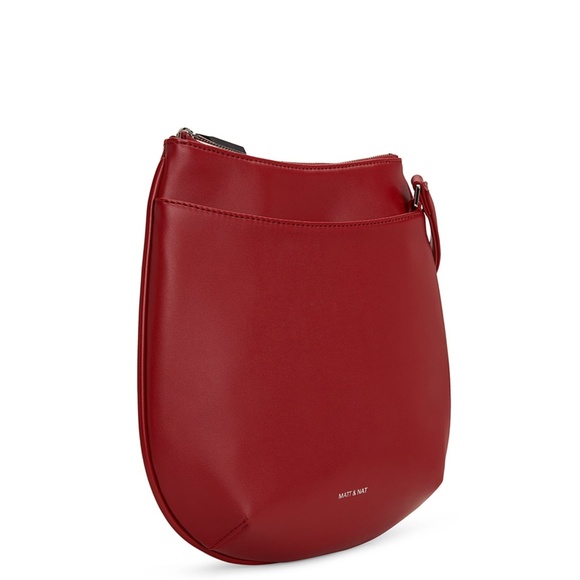 Matt & Nat SALO SM vegan Loom crossbody bag in Plum - Picture 2 of 5